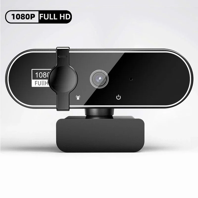 Ultra HD Auto Focus Webcam with Built-in Microphone and USB Connectivity