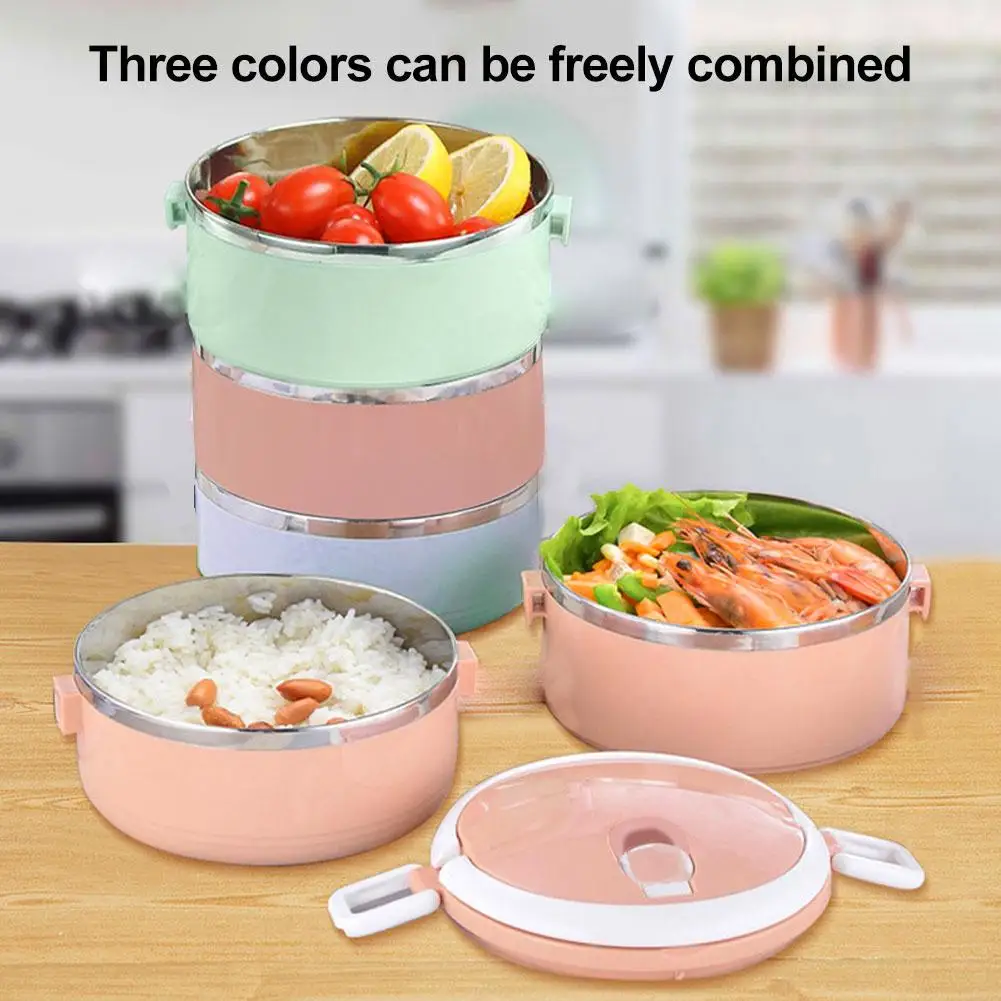 Ali Taobao hot 10 thermal food container from China Custom printed lunch  box stainless steel for heated camping