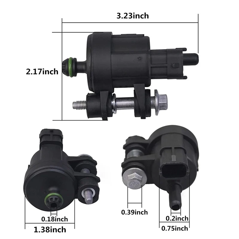 12610560 Car Vapor Canister Purge Valve Solenoid Fit For Cadillac GMC Chevrolet Buick 3.0L 3.6L V6 Models Replace OE 028014248