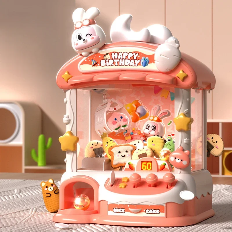 Household Claw Machine Children's Small Electric Clamping Toy Egg Twisting Machine Boys Girl Interactive Toys Birthday Present 2