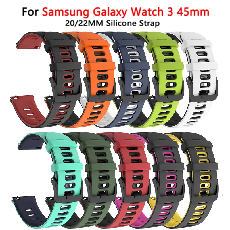 Galaone Double Colors Silicone Strap Fashion Replacement Watch Band For  Garmin Forerunner 920XT Rubber Wristband Bracelet