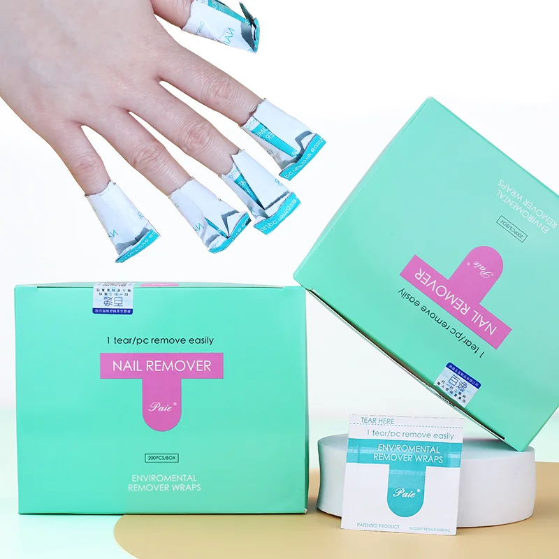 Arte Clavo 20/50/100pcs Degreaser for Nails Gel Nail Polish Remover Wraps Napkins for Manicure Cleanser UV Gel Remover Tools 2