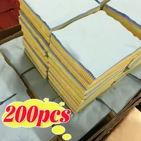 1-200pcs High Quality Lens Clothes Cleaner For Chamois Glasses Microfiber Cleaning Cloth for Glasses Phone Screen Cloth Clean 1