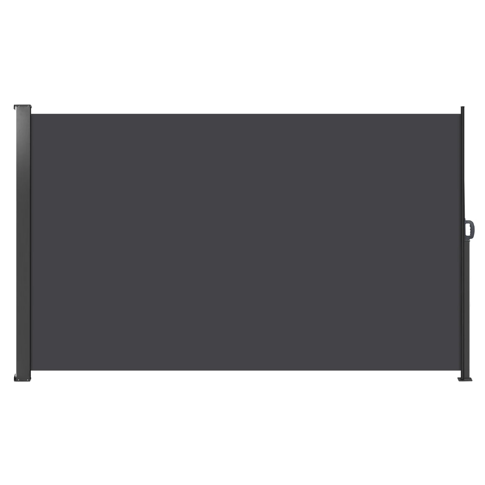 Double Side Awning Rainproof Sunshade Shelter Easy Installation Folding Privacy Screen for Patios Backyard Garden and Balconies