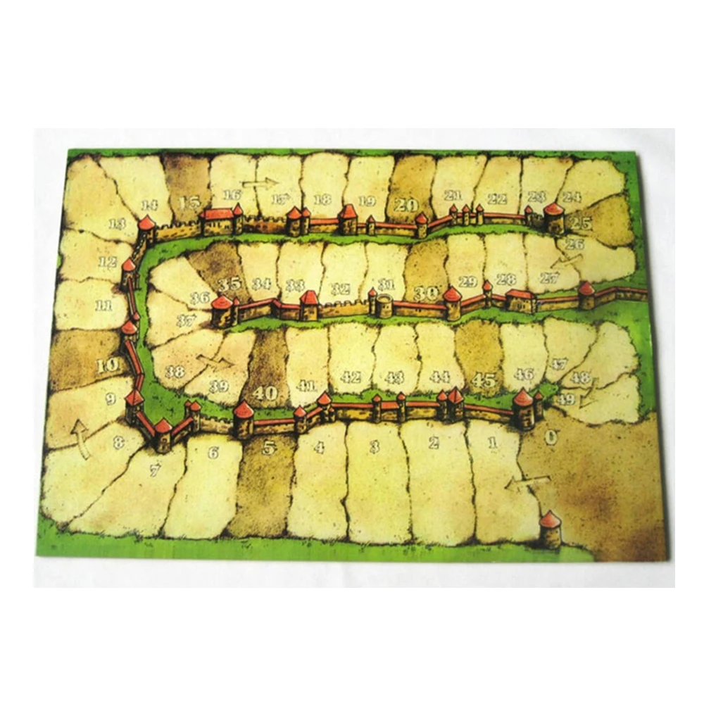 Carcassonne Board Game 2-5 Players Card Game For Party Family Friends  Strategy Games Tile Placement Game - Board Game - AliExpress