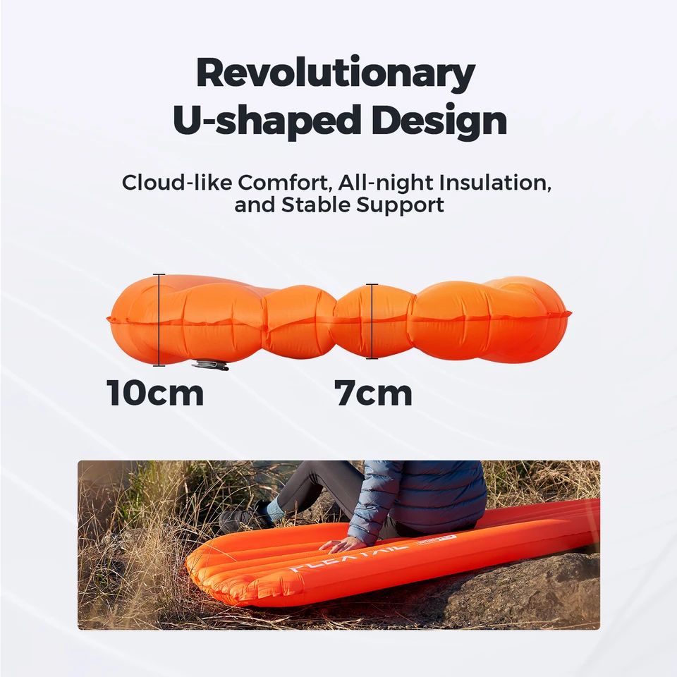 FLEXTAIL ZERO MATTRESS MUMMY - Insulated Sleeping Pad with