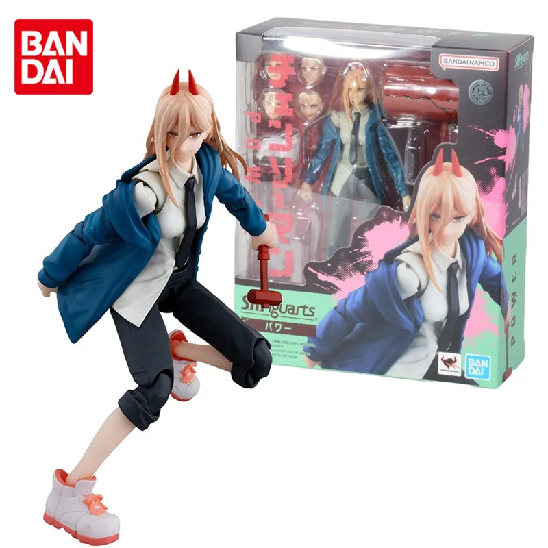 

Bandai Original SHFiguarts Chainsaw Man Anime Figures POWER Joints Movable Action Figure Collection Dolls Toys Gifts for Kids