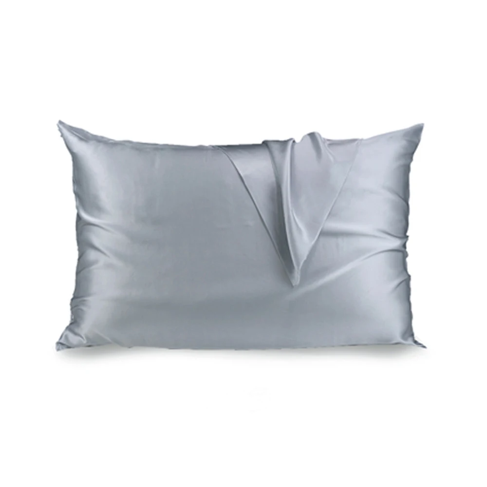Japanese Size Silk Pillowcase Pure Natural Mulberry Silk Pillowcase With Hidden Zipper 19 Momme