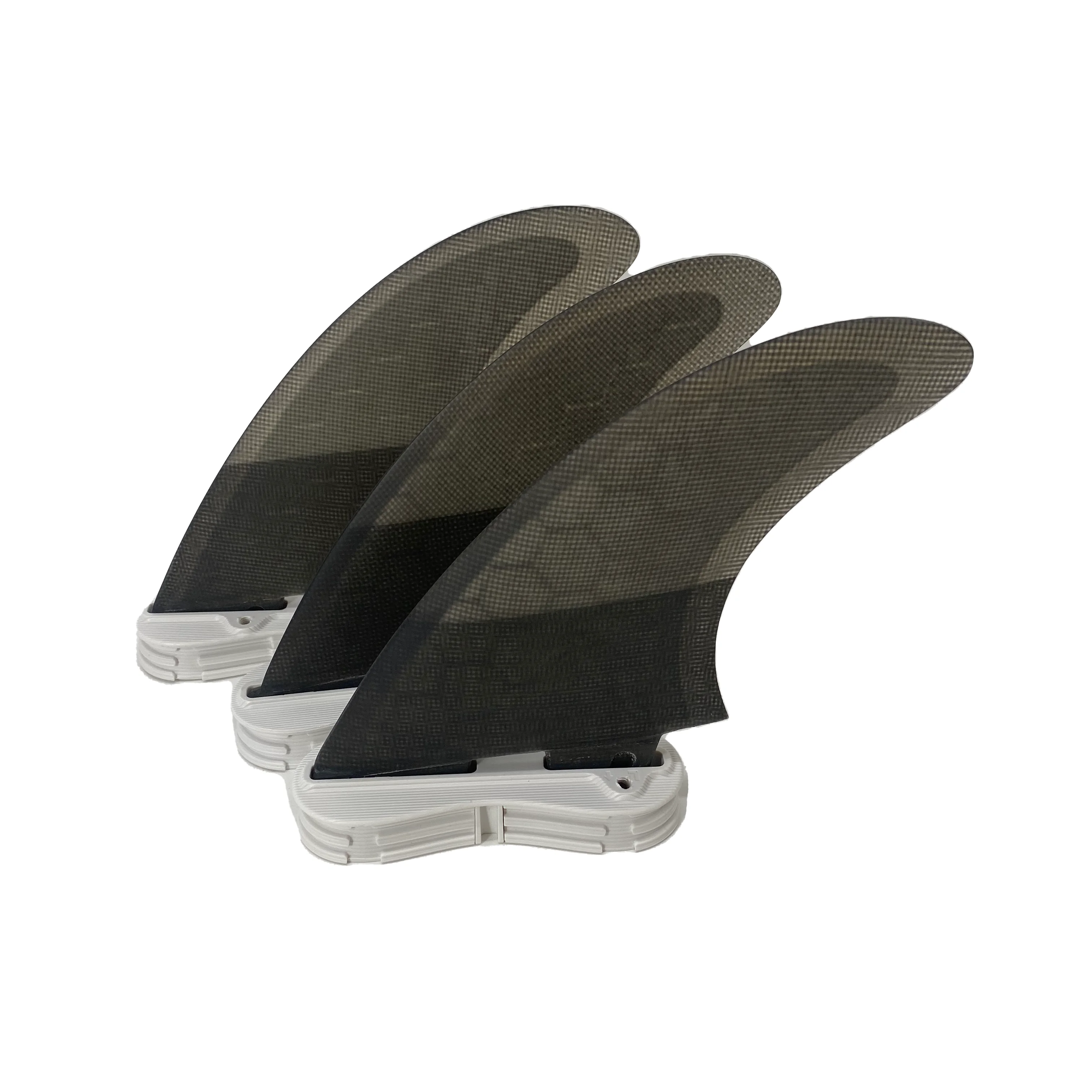 3PCS/Set F II G7 Size Surf Fin Fiberglass Honeycomb L Size Surfing Tri Fins Water Sports