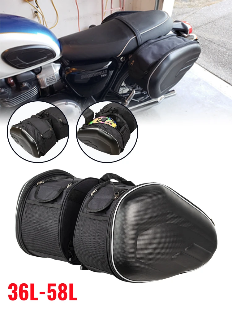 Motorcycle Waterproof Race Moto Helmet Travel Bags Suitcase Saddlebags and Raincoat For Motorcycle Rear Seat Bag mochila moto