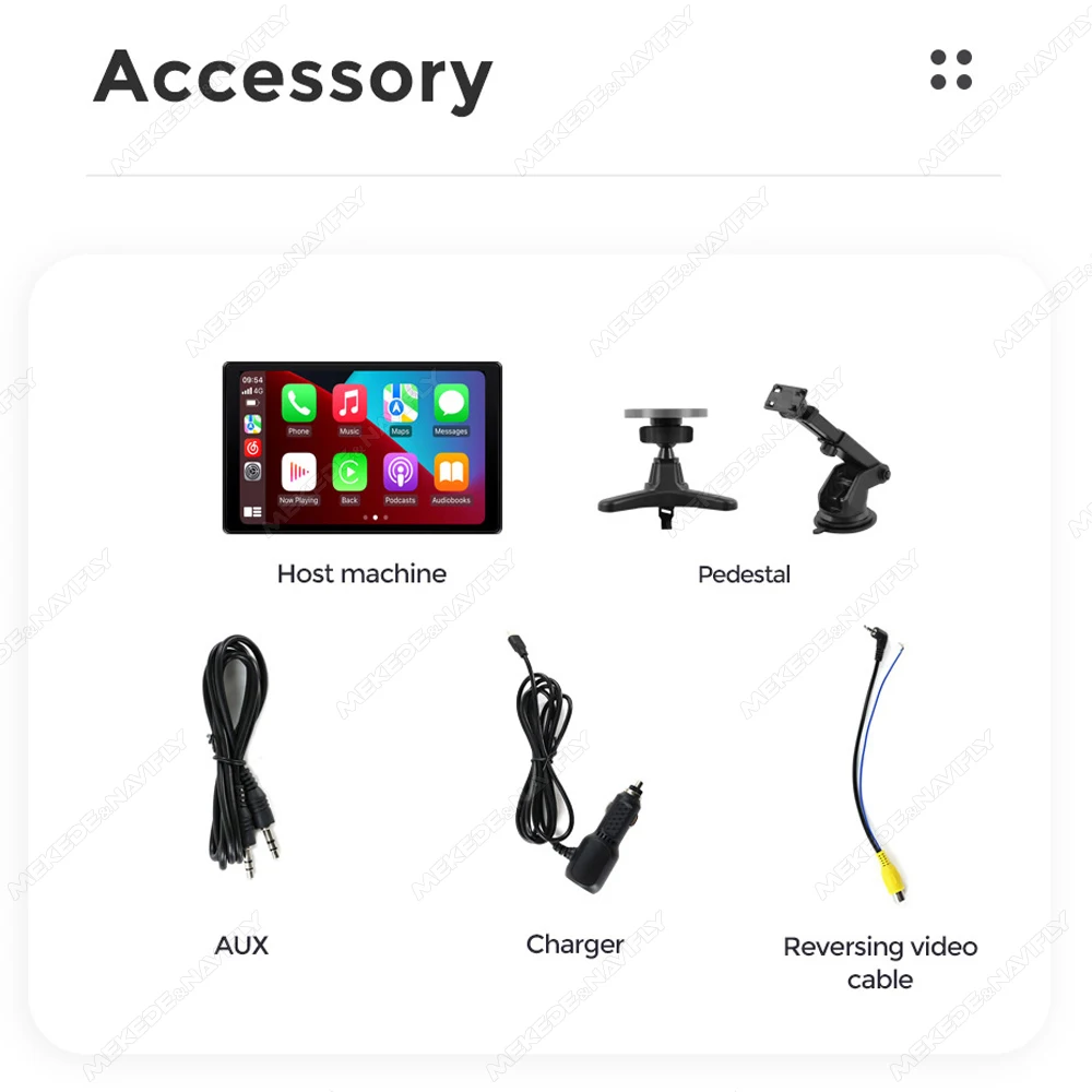 8inch Smart screen car intelligent systems Autoradio Car Radio Player Screen Multimedia Player Wireless Android Auto Carplay