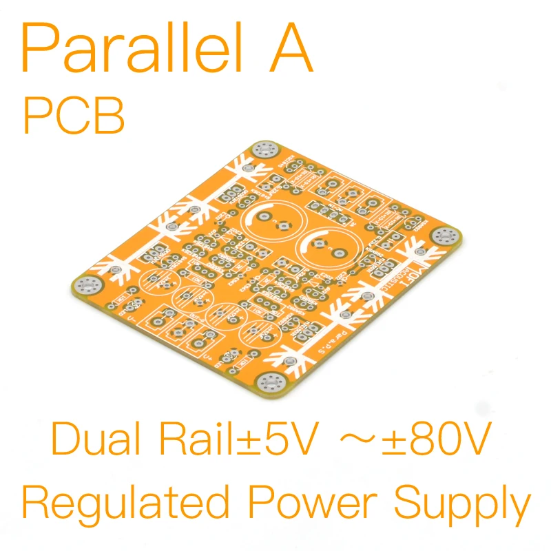 Pcb Mofi-Alimentatore Regolato Parallelo A Completamente Discreto (Doppia Guida ± 5V ~ ± 80V)