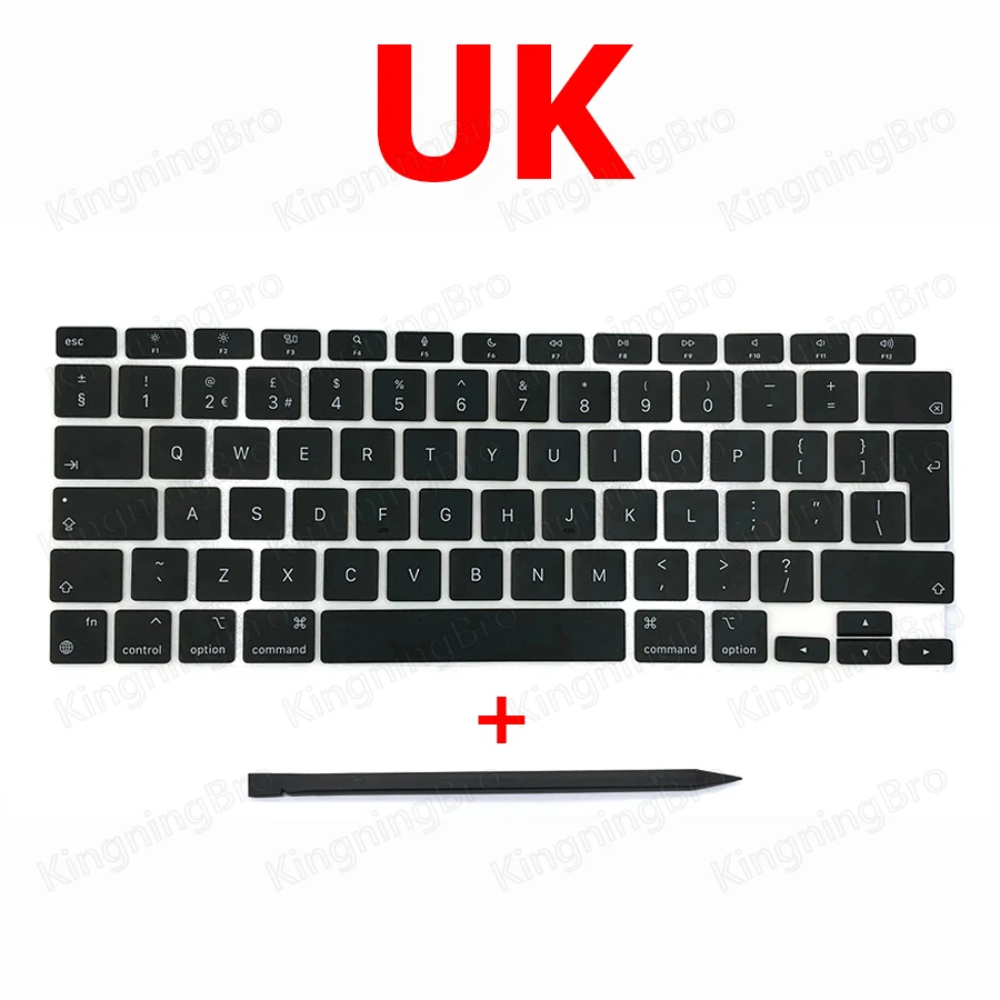 Replacement Keyboard Keys Keycaps Macbook Air 13" M1 A2337 Keycap Key Cap US UK Spain French Russian Hungary keyboard keycap laptop keyboard