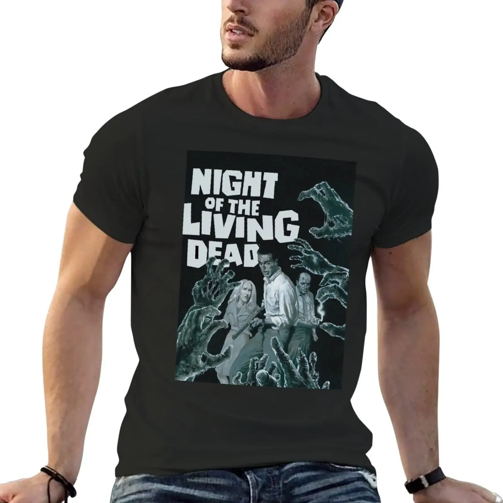 

Night of the Living Dead T-Shirt oversizeds tops Men's t-shirt