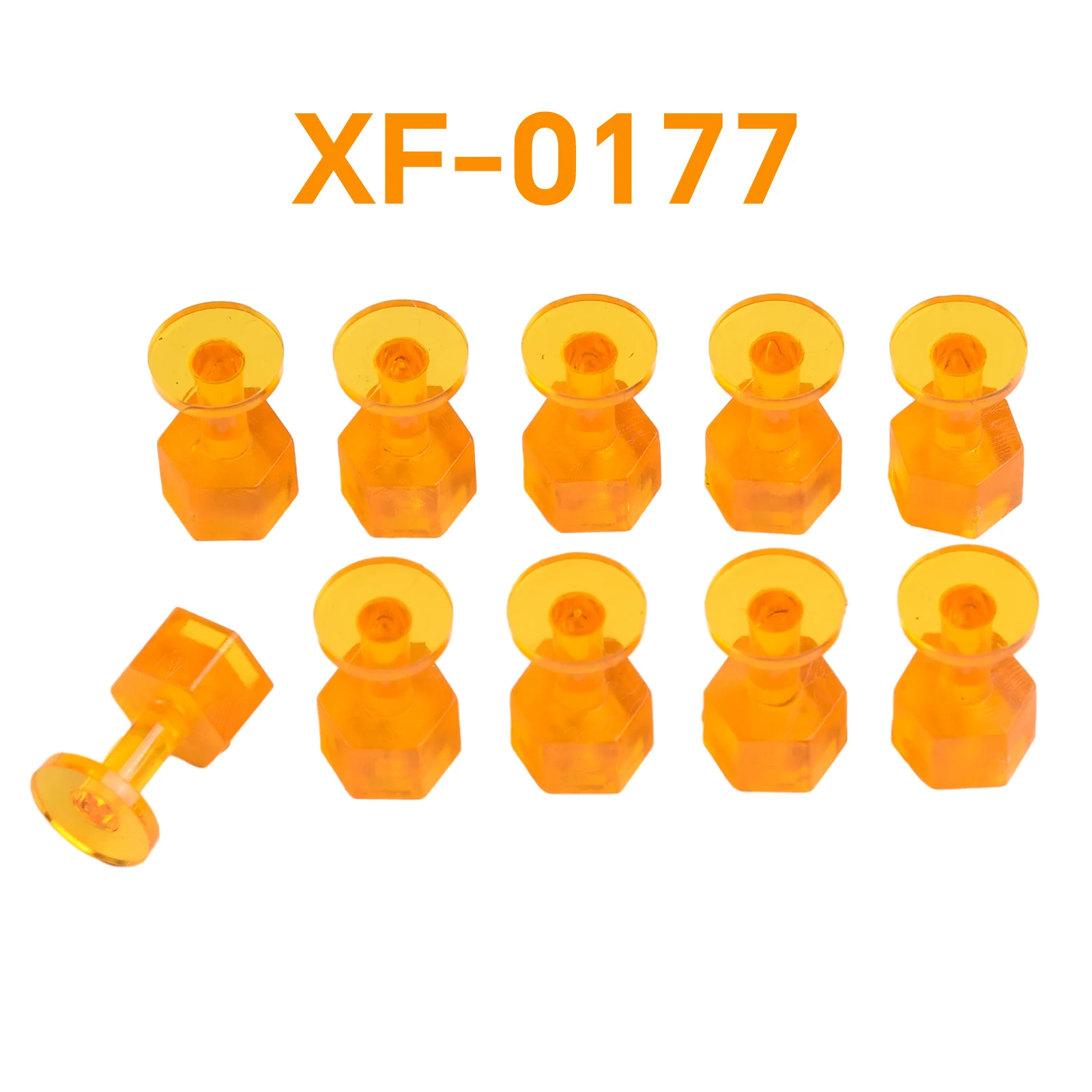 10/30 stücke Kleber Tabs Dent Removal Tool PDR Orange Tabs Auto Paintless Dent Reparatur Wartung Orange Farbe Dent Reparatur werkzeug – Detail 8
