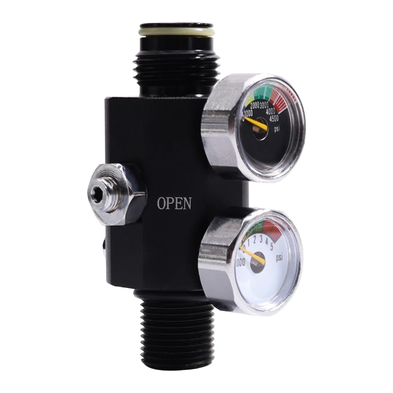 TUXING HPA Tank Regulator Valve M18*1.5 Thread 5000PSI Compressed Air Cylinder A