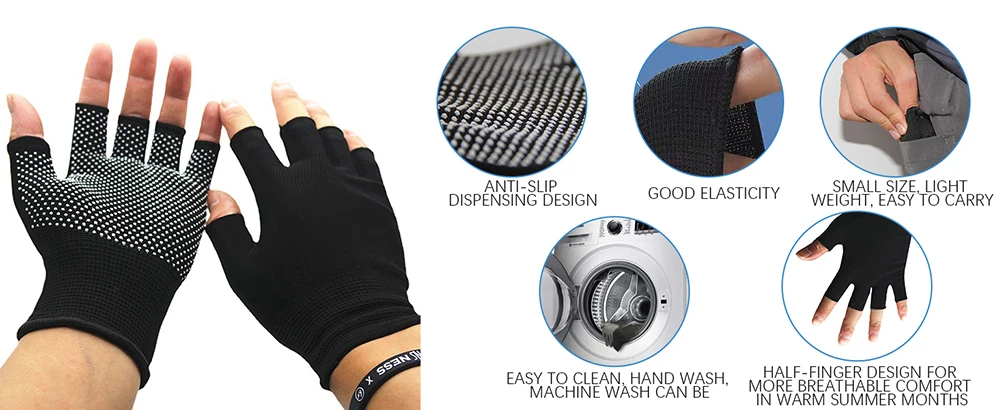 Bicycle Fingerless Gloves - Image 3