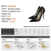 Summer Rhinestone Inlaid Cool High Heels High-quality Breathable Mesh Fashion Single Shoes 12CM Sexy Pointed Tip Women's Pumps 5