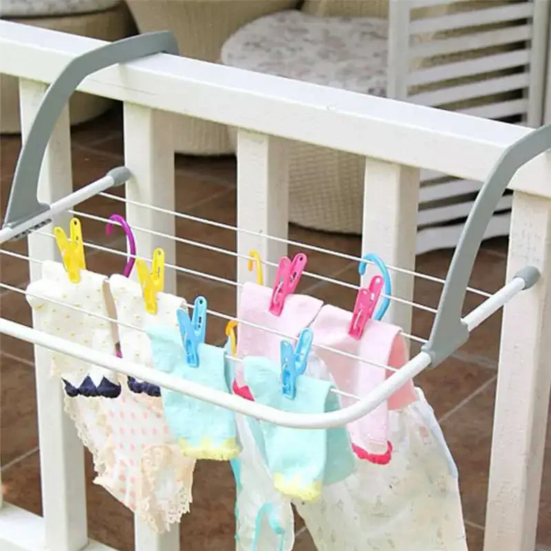 New Style Radiator Clothes Hanger Air Basks In Shoe Rack To Receive Hanging Clothes Hanger Balcony Drying Rack for Clothes 3