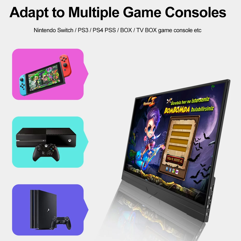 15.6 ġ ġ г ޴ HD , cŸ Usb, HDMI ȣȯ, ǻ, ġ , Ps4  ġ, Xbox One, Ʈ, ޴