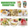 Yogurt Oatmeal Container Overnight Oats Container With Lid And Spoon Portable Leakproof Cereal And Milk Container Cereal Salad 3