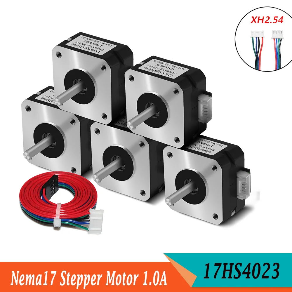 Moteur Pas à Pas 2 Phases, 24V/1.5A Nema 17 Moteur Pas à Pas 2 Phases 0