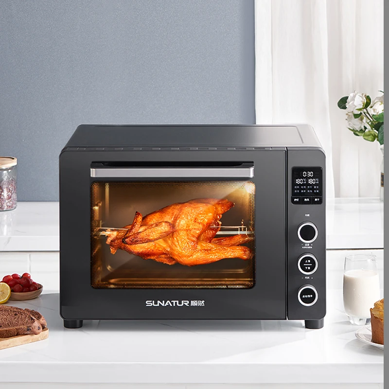 فرن طاولة حراري من SUNATUR 40 لتر فرن بيتزا كهربائ...