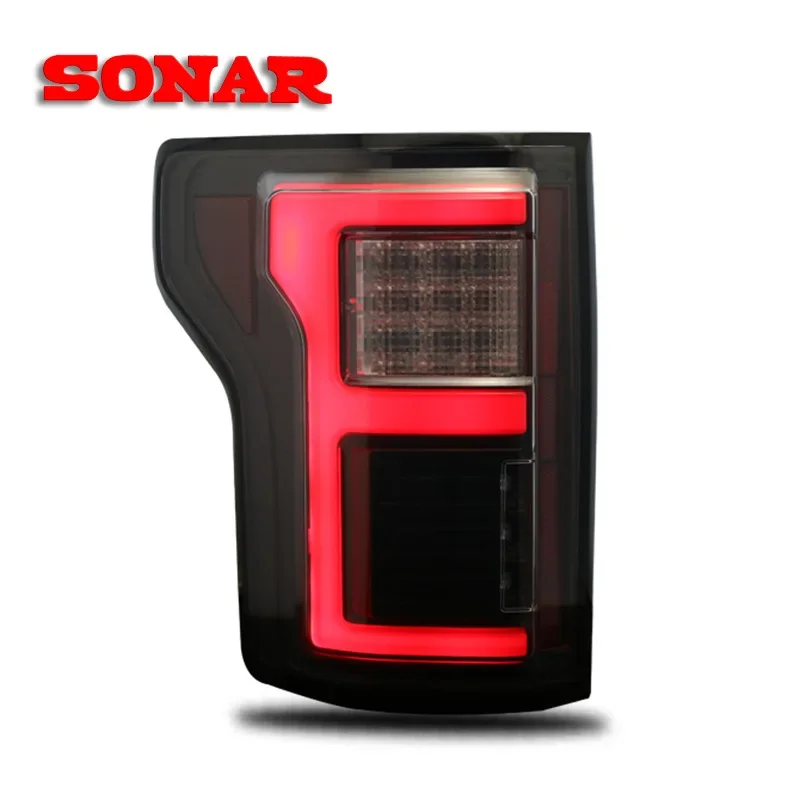 High-Spec LED Tail Light For Ford F150 Platinum Edition 15-17 Years With Radar Warning Light And Stop Light Equipment Accessorie - Image 2
