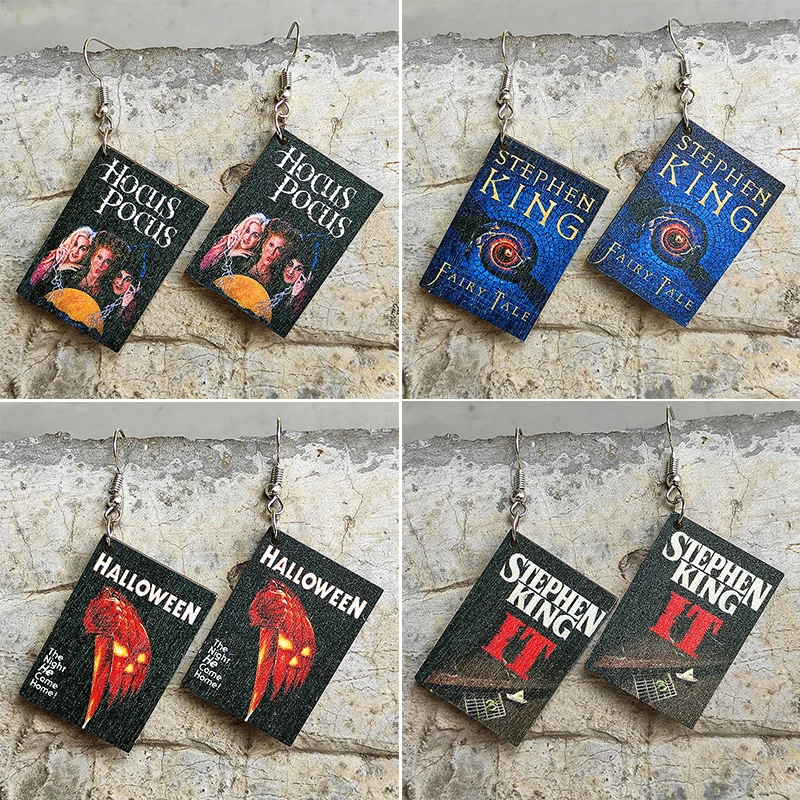 Boucles D'oreilles Pendantes En Acrylique Crâne Squelette - Style Gothique Punk Pour Halloween Et Quotidien - Cadeau Femme Fille
