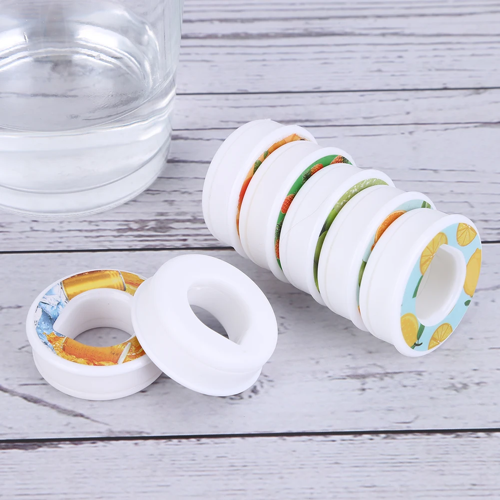 1PCS Multi-flavor Water Cup Fragrance Ring Used In Flavoured Drinking Bottle Drink More Water 0 Sugar Air Flavour Scent Pods