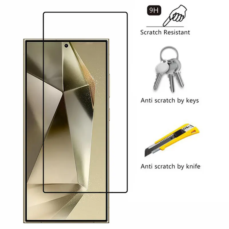 Tempered Glass For Samsung Galaxy S26 S25 S24 Ultra Screen Protector A17 A27 A37 A57 A56 A36 A26 A16 A55 A54 A53 A35 Film - Image 3