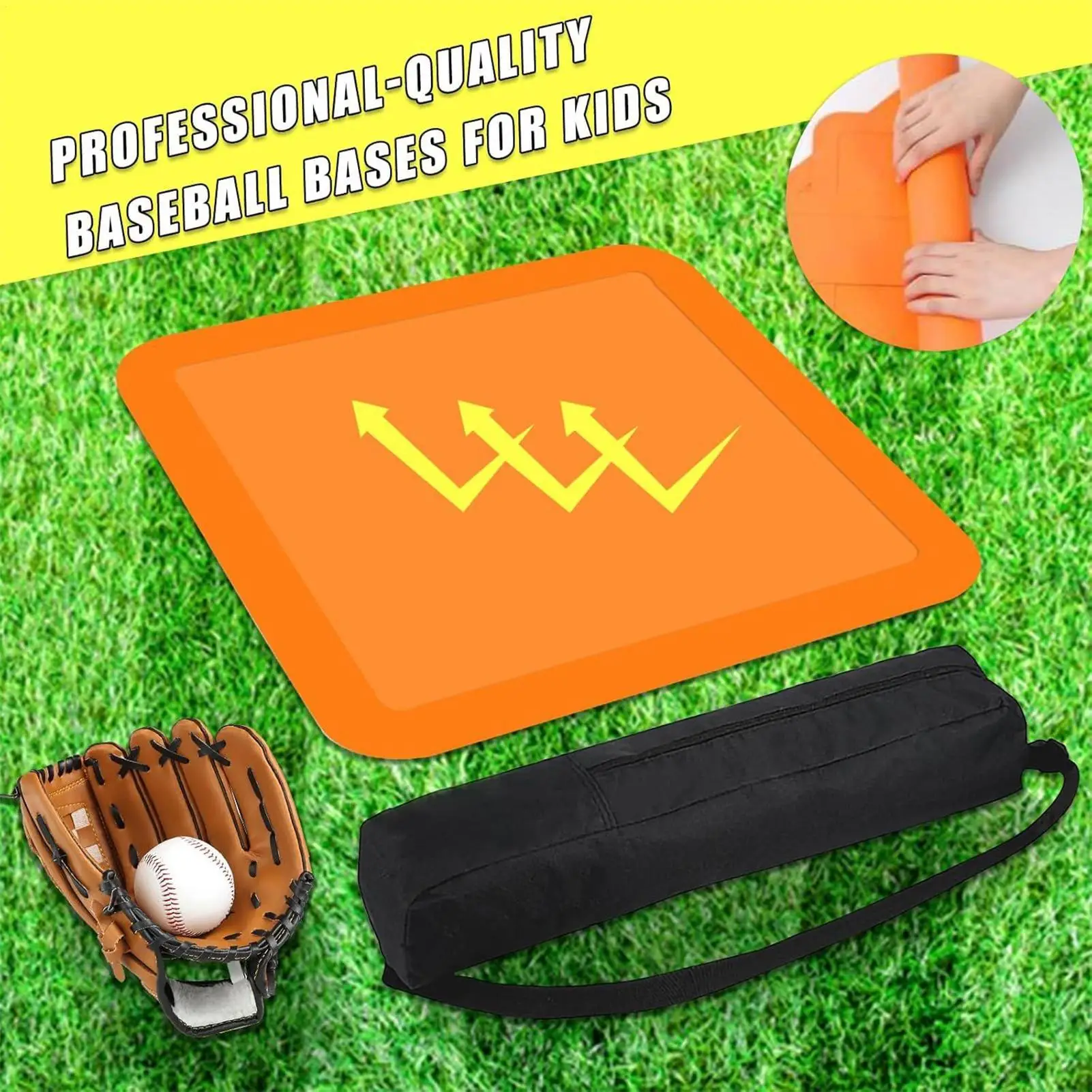5-Piece Baseball Softball Base Set 4