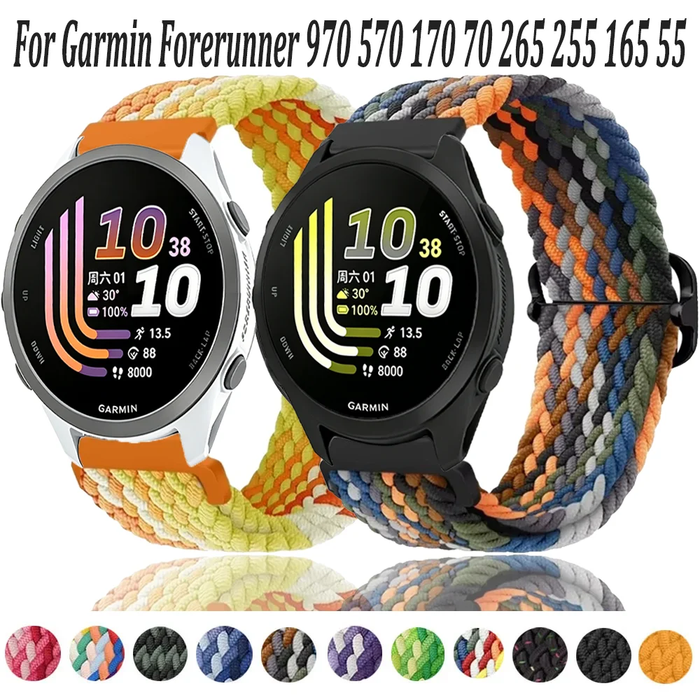 Nylon Strap Wristband, 20mm 22mm, Universal Fit