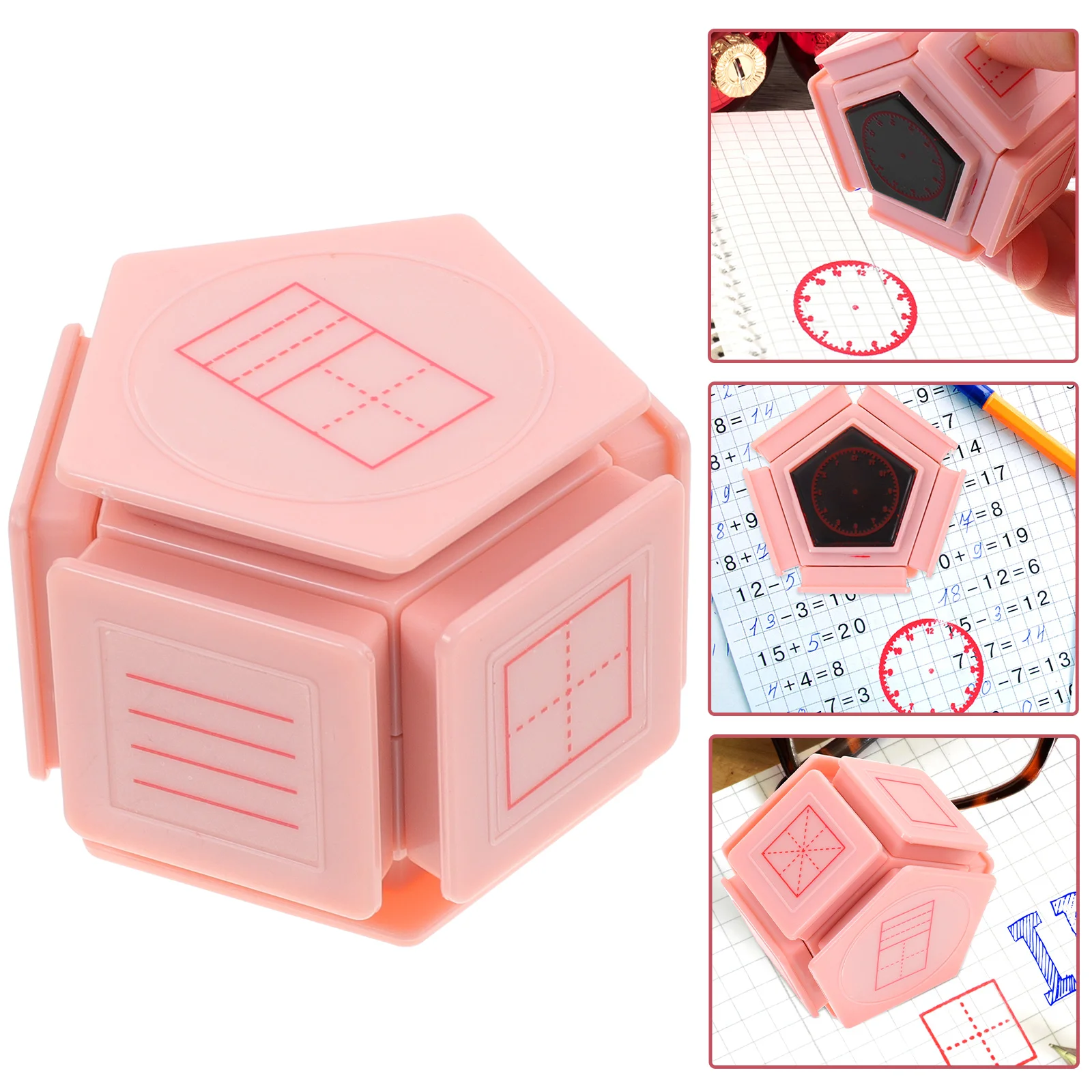 

Children's Learning Chapter Letter Stamp Kids Teaching Number Educational Handwriting Abs Portable Practice Preschool