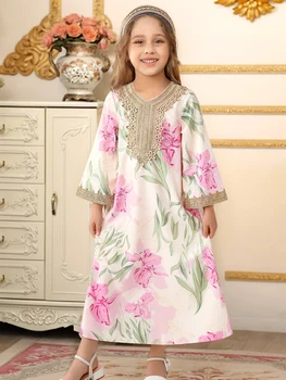 Girls Ramadan Abaya Dress 1