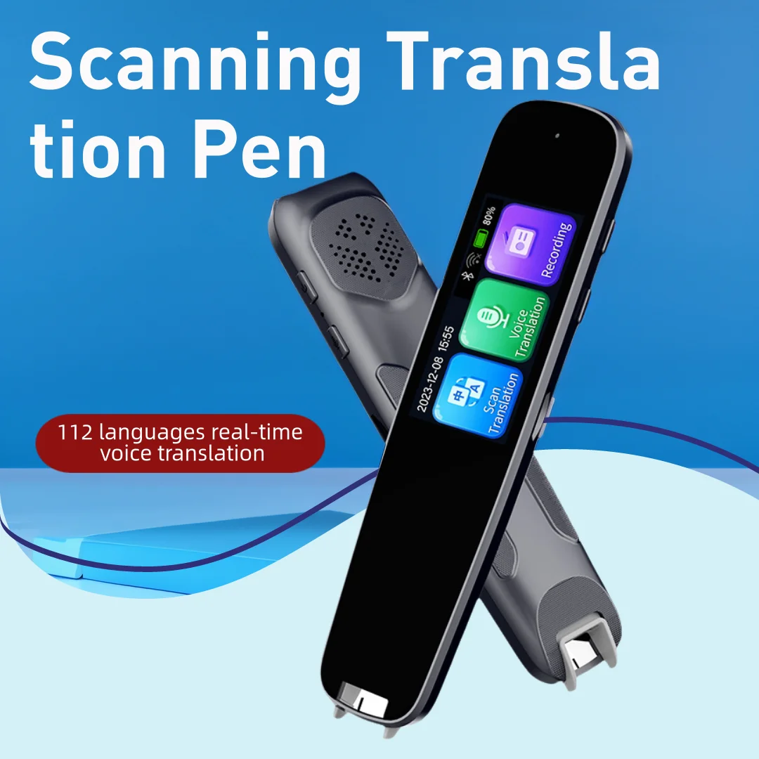 New Translation Pen Record Pen Dictionary Scan Smart scanner Language Learner Reader Business Travel translation device