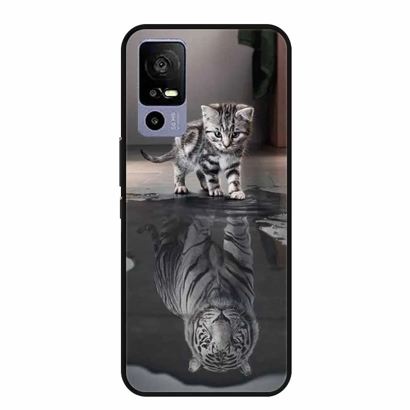 Stylish Shockproof Soft TPU Silicone Phone Case - Fashionable Protective Back Cover with Bumper Technology