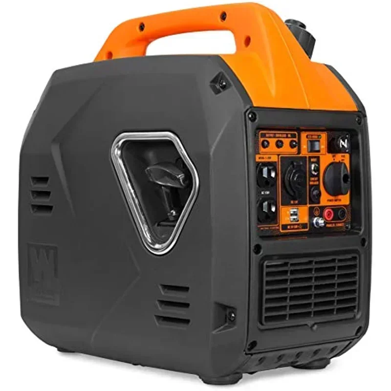 WEN 56235i Super Quiet 2350-Watt Portable Inverter Generator with Fuel Shut Off, CARB Compliant, Ultra Lightweight, Black