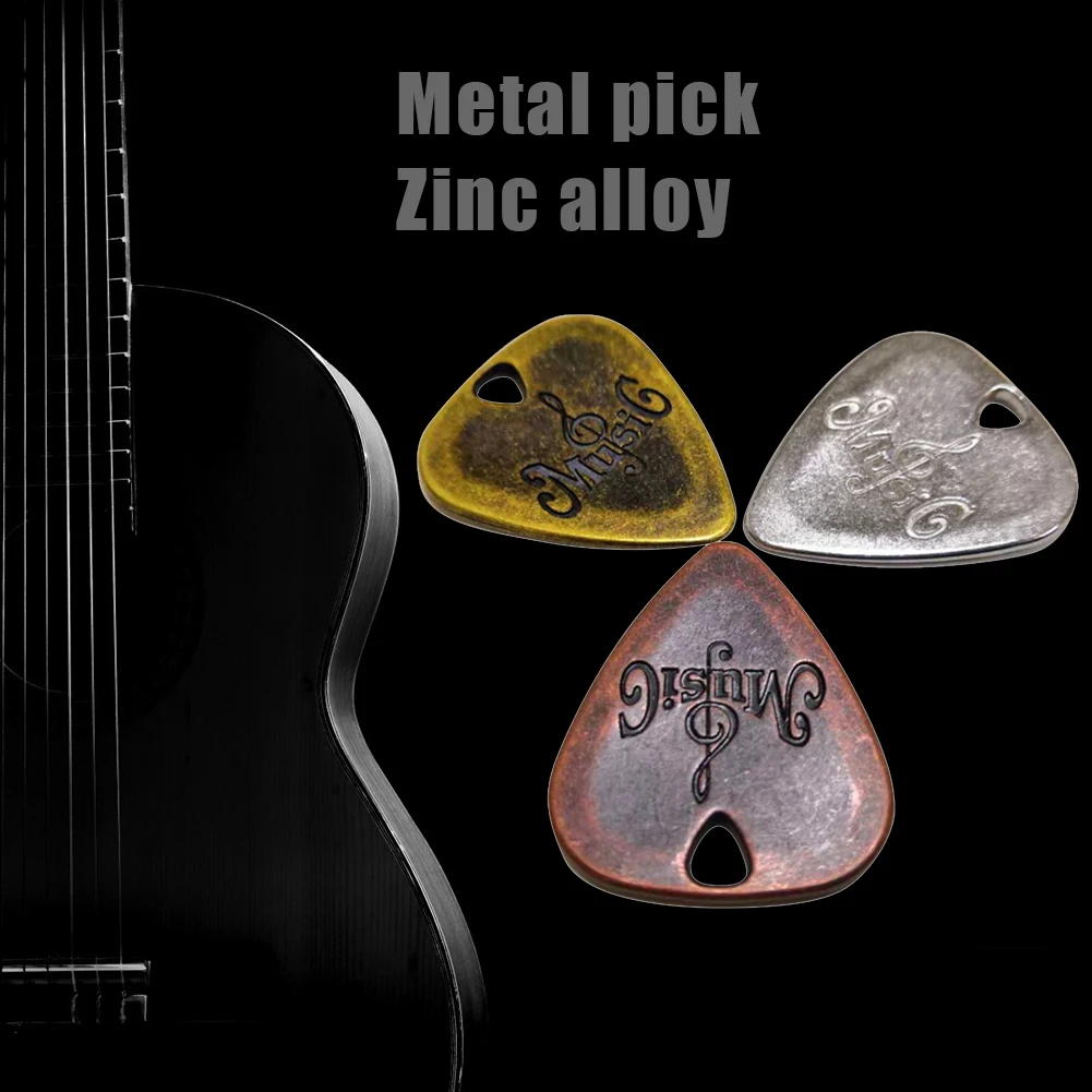 For Classic Electric Guitar Zinc Alloy Pick Plectrum Musical Instrument Part Musical Stringed  Instruments Accessories