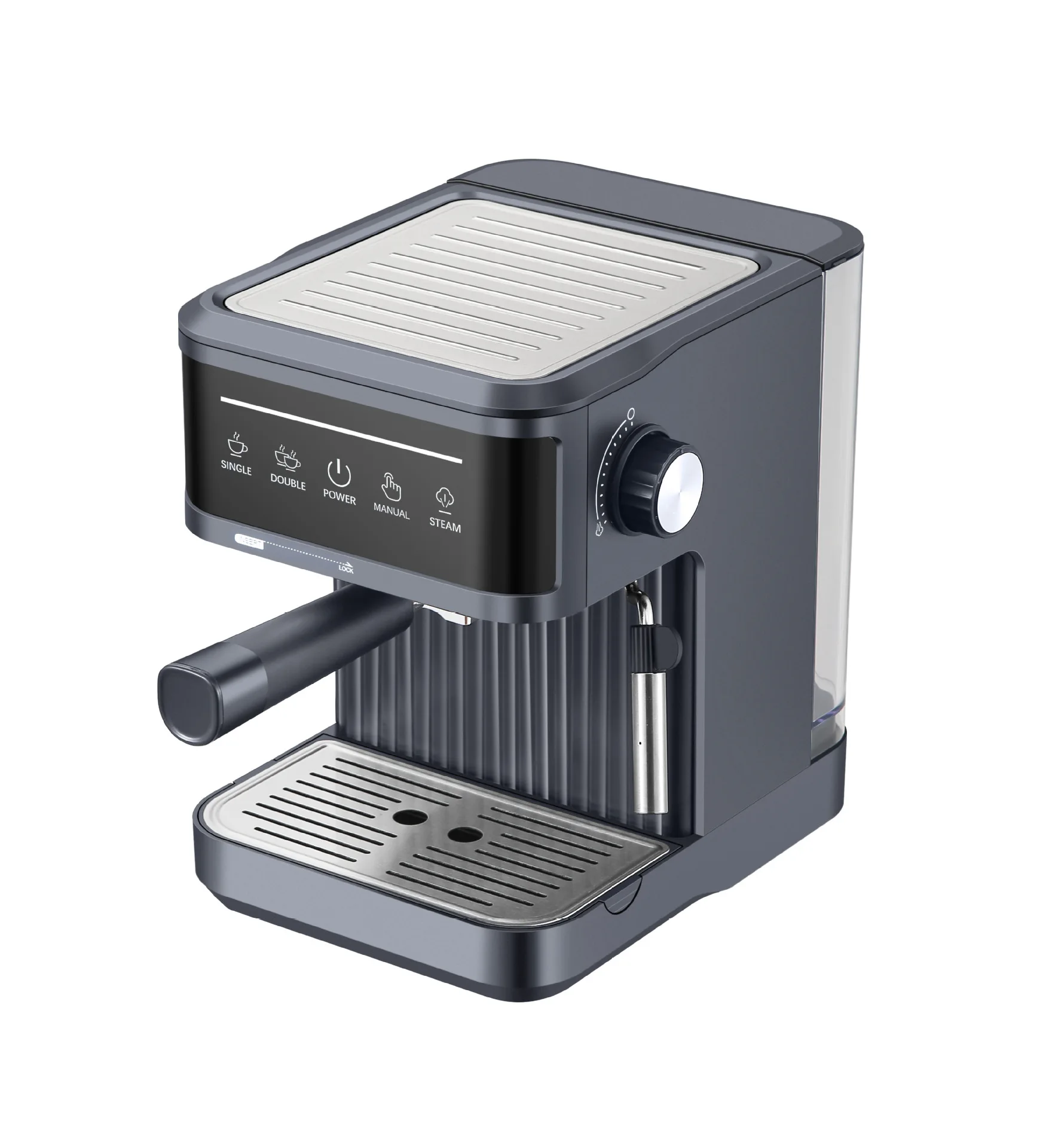 Espresso machine Small home full semi-automatic all-in-one machine steam milk foam cappuccino 3