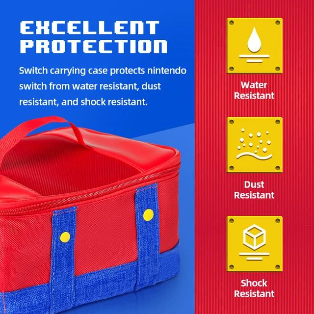 Large Protective Carrying Case for Nintendo Switch 2 OLED, Travel Storage Bag for Accessories 2