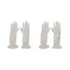 D7YD Children's Dress Lace Gloves Kids Birthday Decoratvie Mittens with/no Rhinestones, Flower Girls Performances Gloves