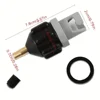 1PC Hot Boat Air Valve Adaptor Nylon Kayak Inflatable Pump Adapter for SUP Board Durable Air Valve Adaptor Wear-resistant Rowing 3