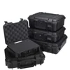 Waterproof Hard Carry Case Bag Toolbox With Pre-cut Sponge Storage Box Safety Protector Organizer Hardware Box Impact Resistant 1