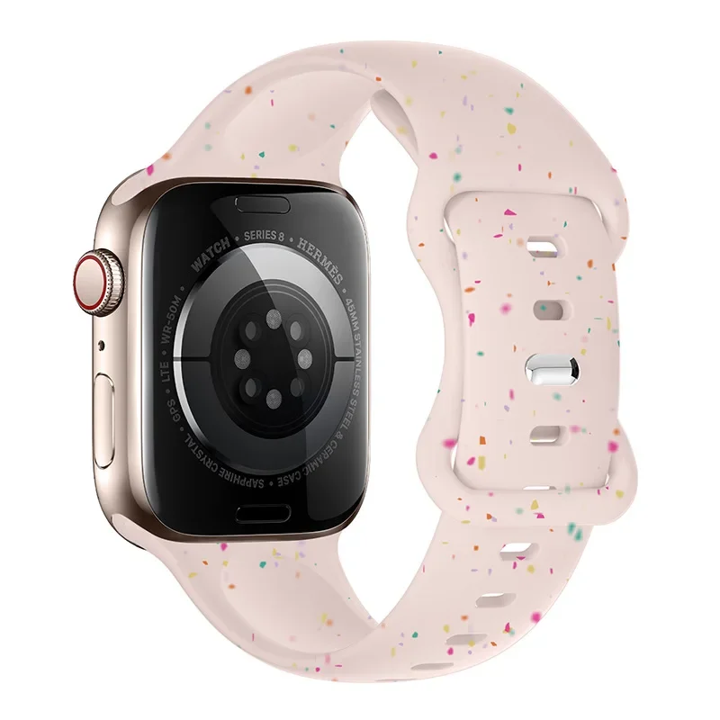 Premium Silicone Replacement Band for Apple Watch - Versatile and Stylish Strap Bracelet
