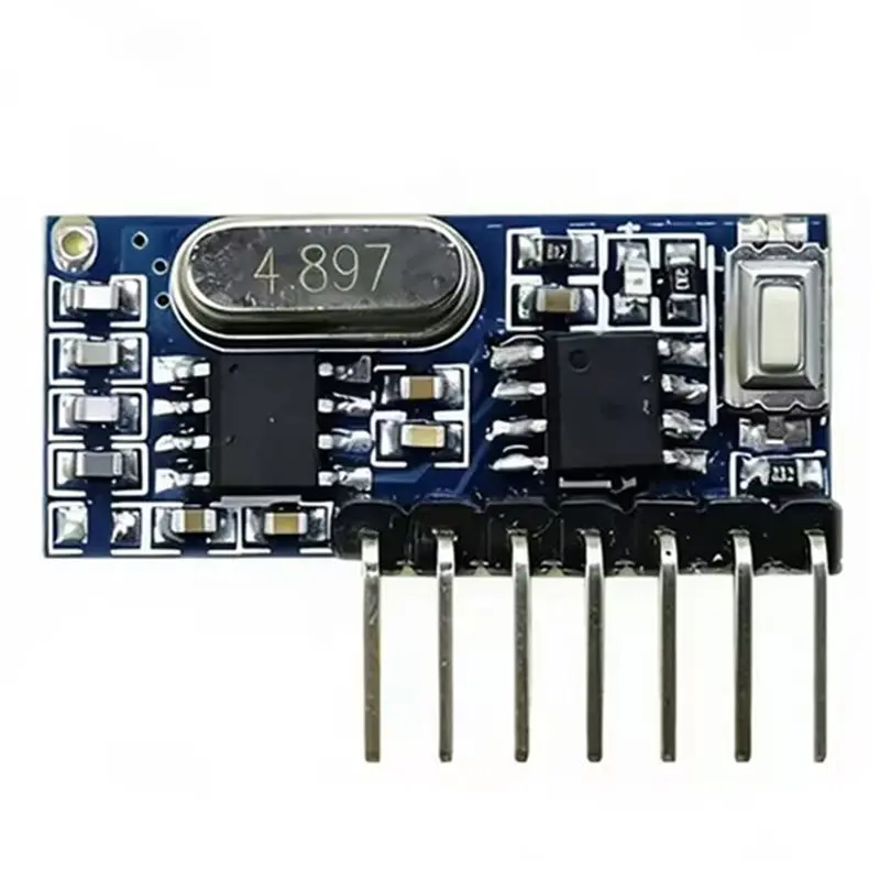 TA-무선 433 Mhz 디코딩 수신기 모듈 433 Mhz 원격 제어 신호용 4PCS 4 채널 출력