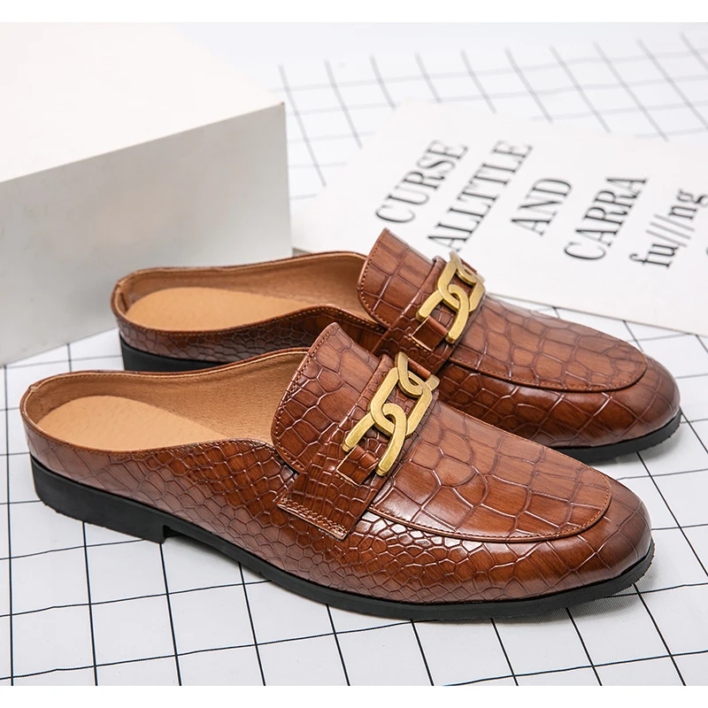 Casual Leather Half Shoes for Men1