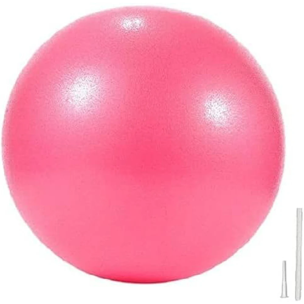 Mini 9-Inch Anti-Burst Yoga Ball for Pilates, Exercise, and Physical Therapy