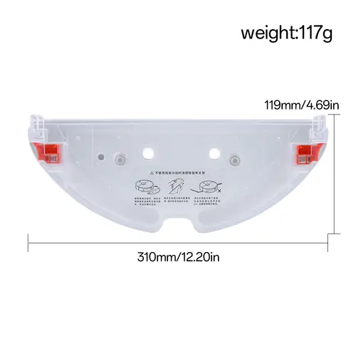 For Xiaomi Roborock S5Max S55Max S6MaxV S6 Pure Electric Control Water Tank Tray Robot Vacuum Cleaner Parts Replacement - Image 3