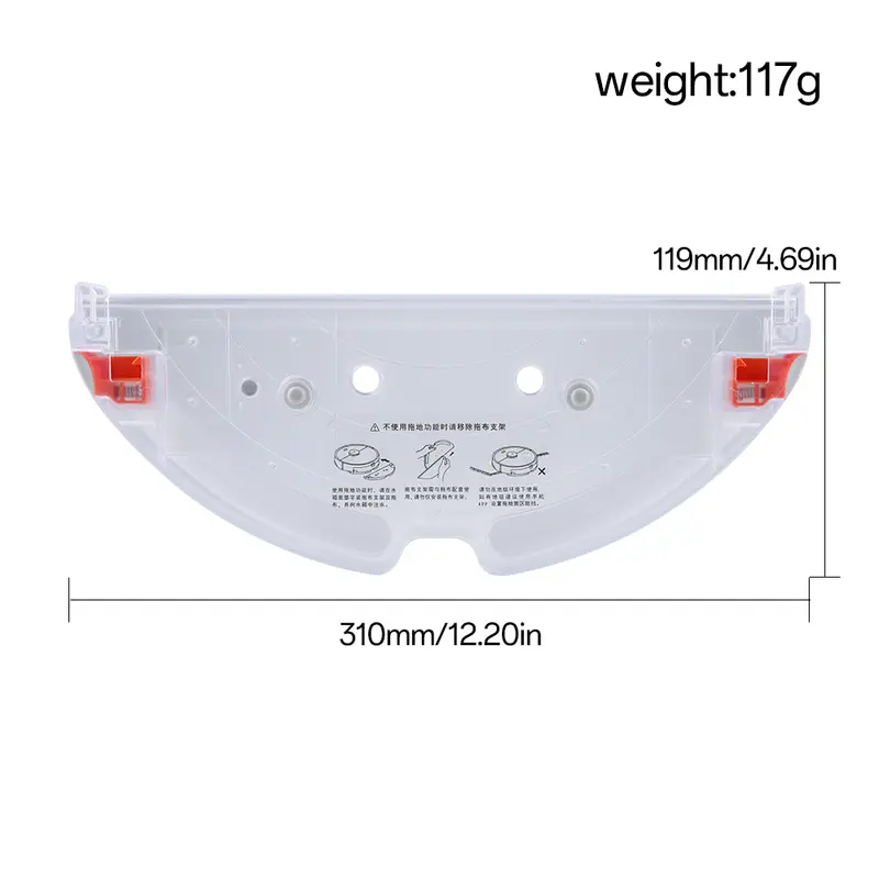 For Xiaomi Roborock S5Max S55Max S6MaxV S6 Pure Electric Control Water Tank Tray Robot Vacuum Cleaner Parts Replacement - Image 3